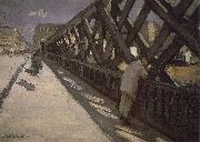 Gustave Caillebotte Study of pier Spain oil painting artist